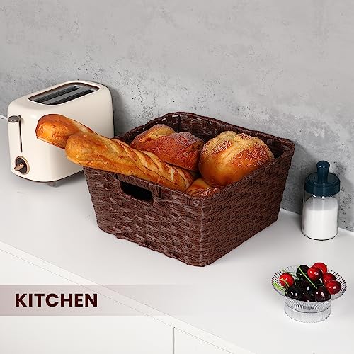 Wicker Storage Baskets (2 Count)