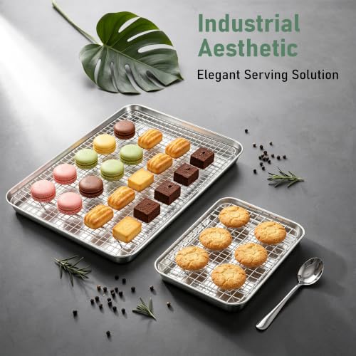 Baking Sheet with Wire Rack Set (6 Count)