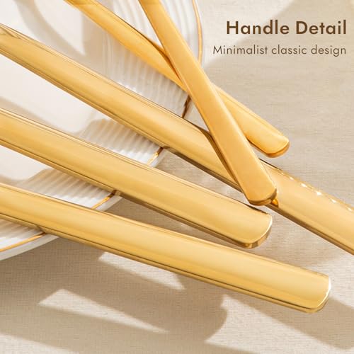 18 10 Large Hostess Gold Serving Utensils (10 Count)