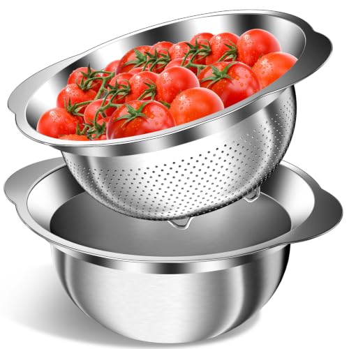 3.5QT Colander with Bowl (2 Count)