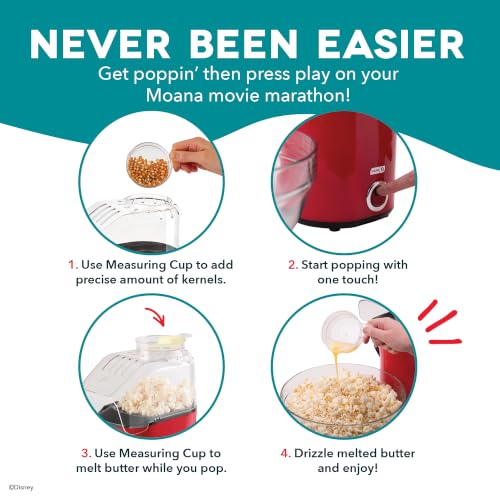 Disney Dash Moana Fresh Pop Popcorn Maker