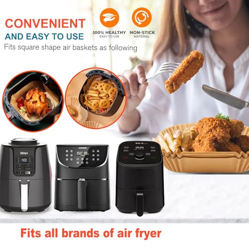 Air Fryer Liners Disposable for Instant Pot Vortex Plus 6QT XL Air Fryer (200 Count)