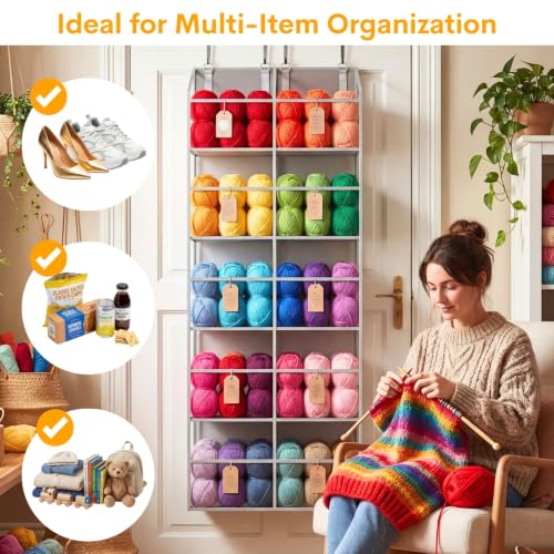 Over the Door Organizer 5 Tiers
