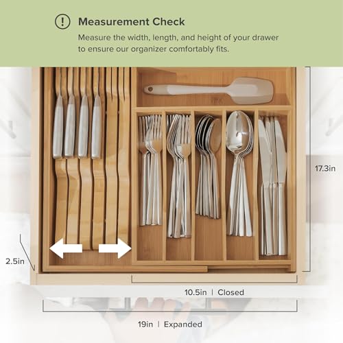 Silverware & Utensil Drawer Organizer