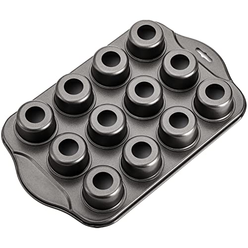 12 Cavity Mini Cheesecake Pan with 24 Pieces Removable Bottom