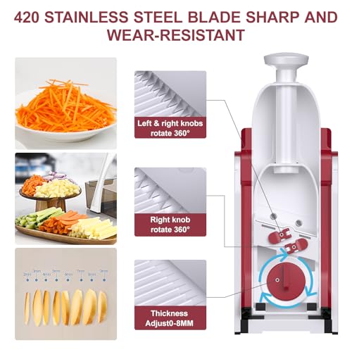 Safe Mandoline Slicer for Kitchen