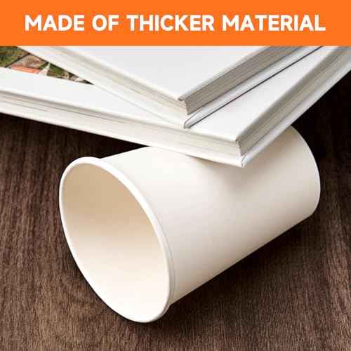 300 Pack 12 oz Disposable Paper Coffee Cups (300 Count)