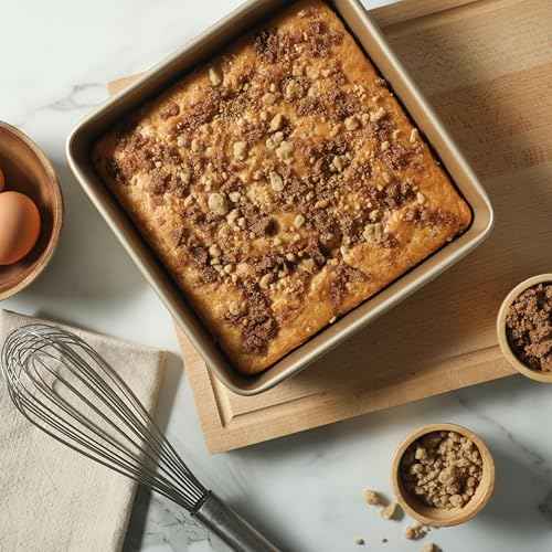 Gallen 9 Inch Square Nonstick Carbon Steel Cake Pan