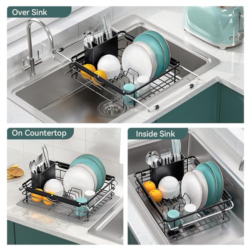 in Sink Dish Drying Racks