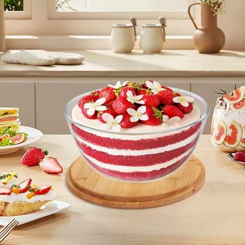 Glass Salad Bowl