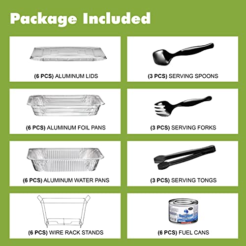 Disposable Chafing Dish Buffet Set (33 Count)
