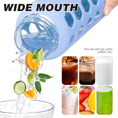 Glass Water Bottle