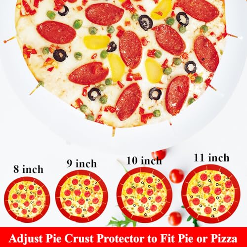 Adjustable Pie Crust Shields Baking Protectors