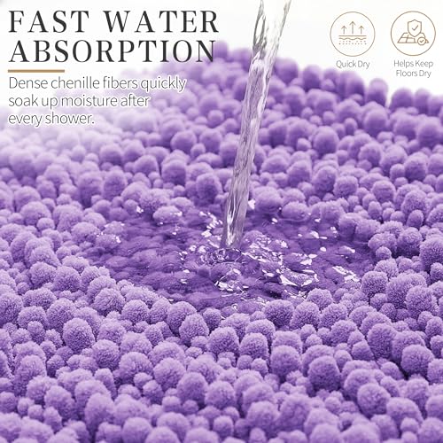 Bathroom Rugs Non Slip Washable