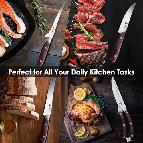 16 Piece Kitchen Knife Set (16 Count)
