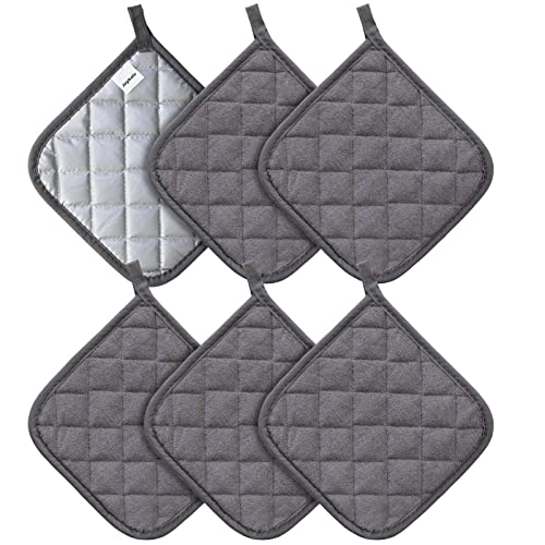6 Pack Pot Holders for Kitchen Clearance (6 Count)