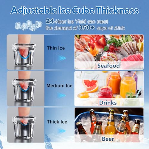 Commercial Gourmet Ice Maker Machine