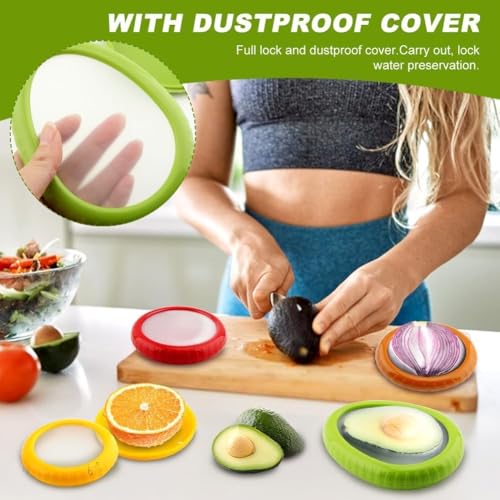 Avocado Saver and Tomato Holder (4 Count)