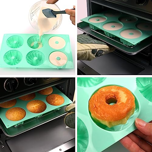 2 Pcs Mini Fluted Cake Pan (2 Count)