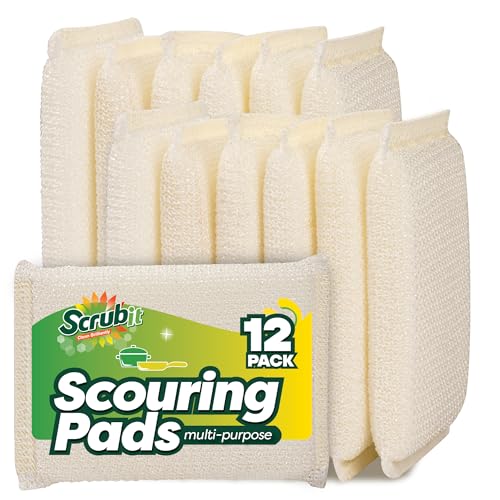 12 Pack Scrub Sponges Kitchen By SCRUBIT