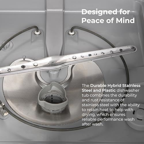 24" Hybrid Tub Dishwasher