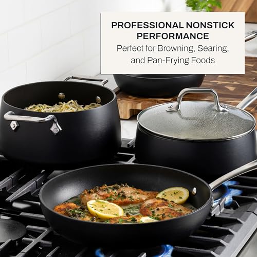 HA1 Hard Anodized Nonstick Fry Pan Set