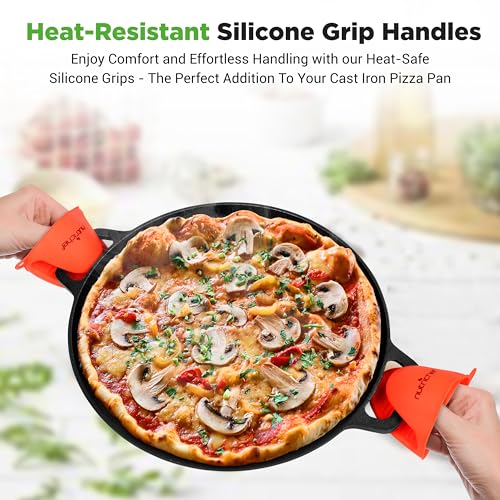 13 Inch Flat Cast Iron Pizza Pan