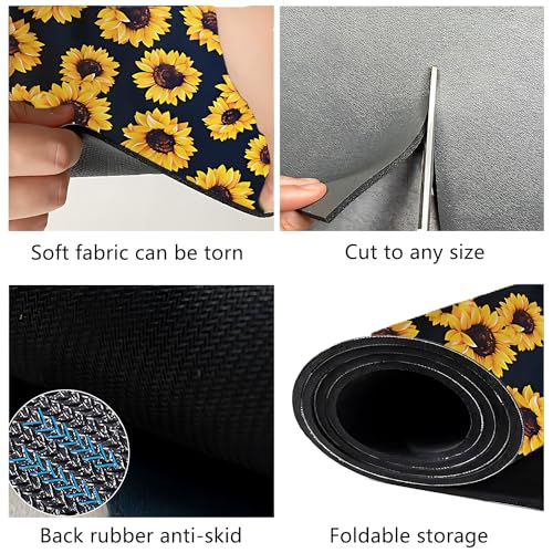Sunflower Dish Drying Mat