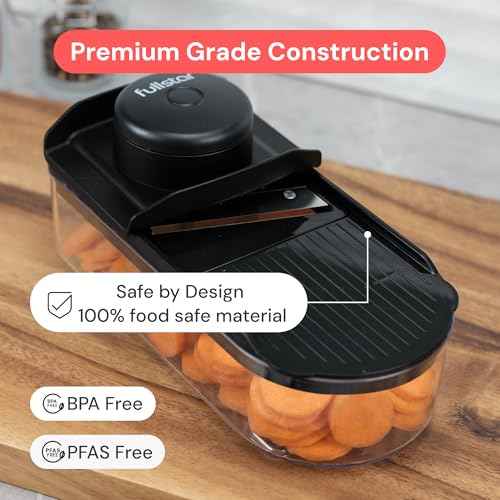 Essential Mandoline Vegetable Slicer & Julienne Cutter