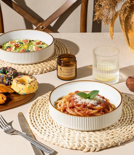 7.5 Inch Pasta Bowls Set of 4 (4 Count)