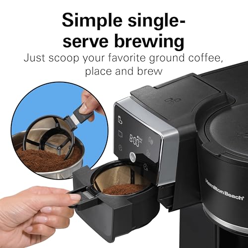 2 Way Drip Coffee Maker & Single Serve Coffee Machine