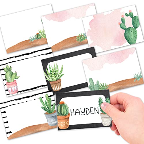 Self Adhesive Name Tags Sticker (56 Count)