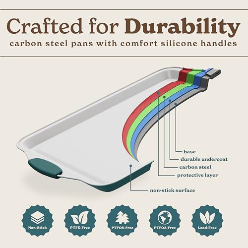 Nonstick Stackable Bakeware Set