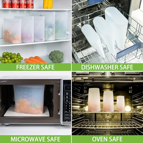 Reusable Storage Bags (8 Count)