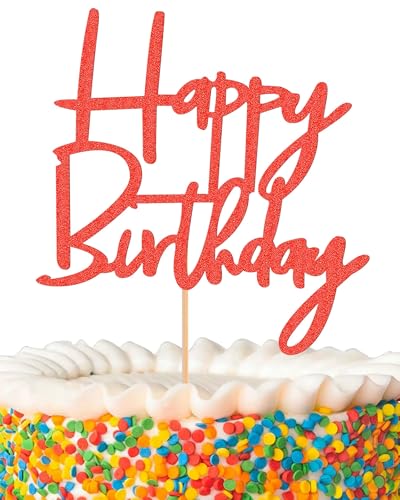 Happy Birthday Cake Topper