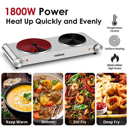 Hot Plate Electric Double Burner