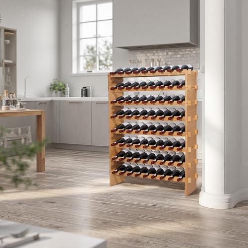 72 Bottle Stackable Modular Wine Rack