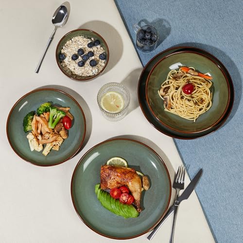 Stoneware Dinnerware Sets for 6
