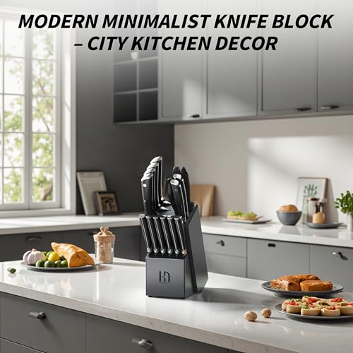 15 Pcs Japanese Knives Set for Kitchen (15 Count)