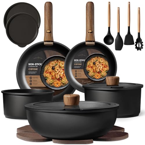 19pcs Pots and Pans Set Non Stick