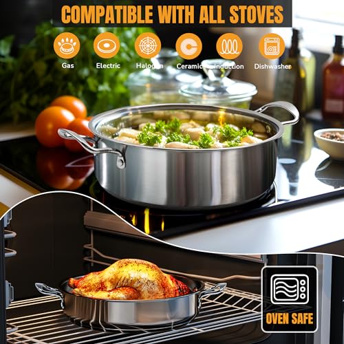 Stainless Steel pots and pans set