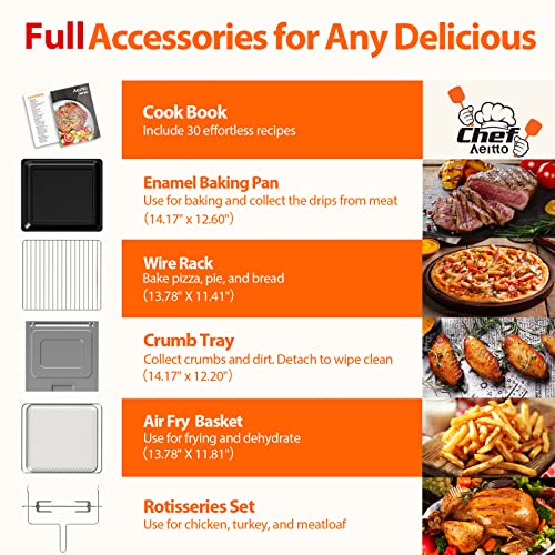 32 Quart PRO Large Air Fryer Oven