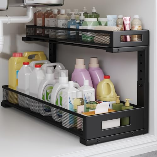 1 Pack 20.47IN Depth Under Sink Storage Organizer