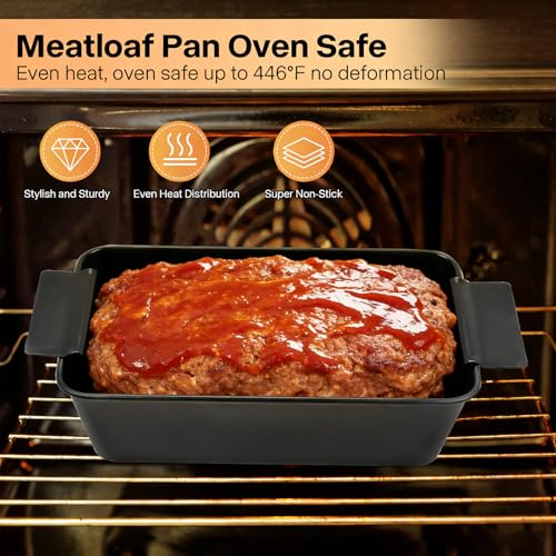 Meatloaf Pan with Drain Tray (2 Count)