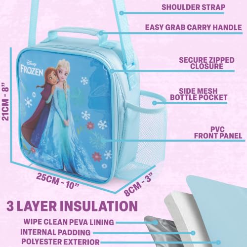 Disney Frozen Girls Lunch Box 3Pc Set (3 Count)