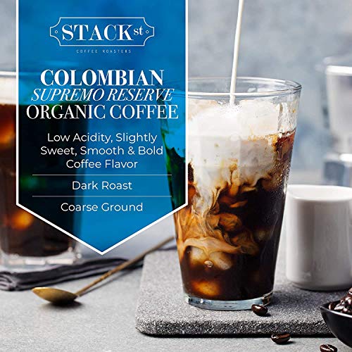 Organic Cold Brew Coffee Coarse Ground 12 OZ (12 Ounce)