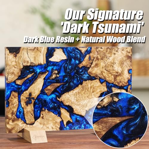 SENKEN "Dark Tsunami" Extra Large Magnetic Knife Block (16 Count)