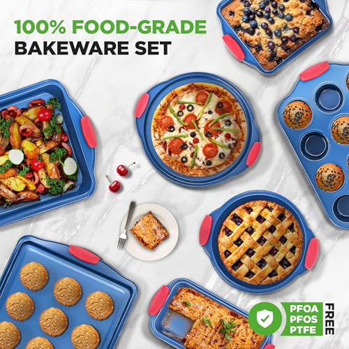 10 Piece Nonstick Bakeware Set (10 Count)