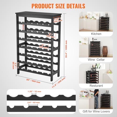 42 Bottle Modular Wine Rack