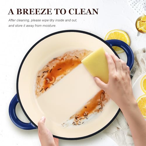 Enameled Cast Iron Dutch Oven